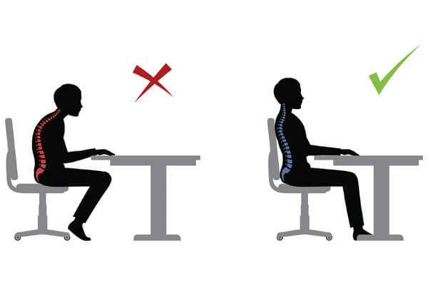 Proper Posture for Seating at Your Work Desk