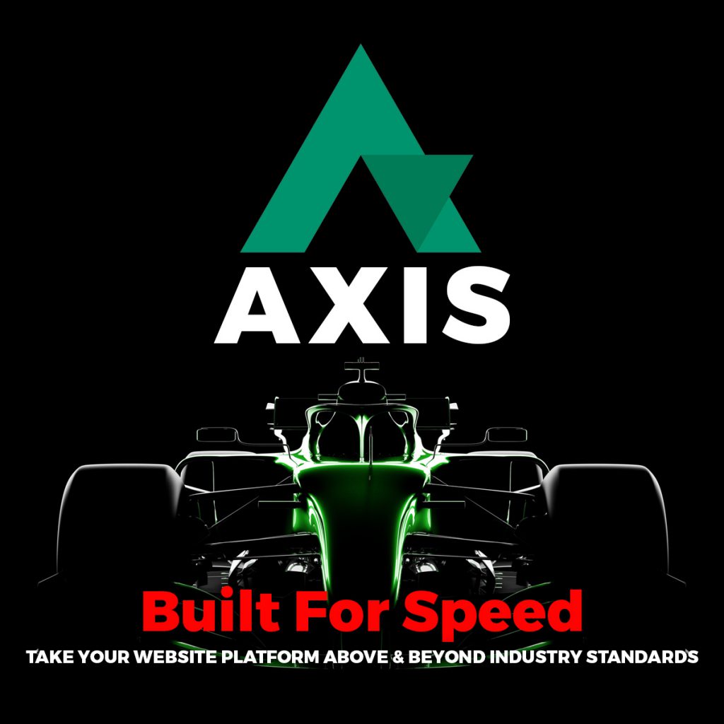ICND's Axis graphic racecar fast websites