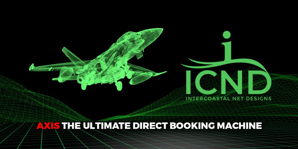 The ultimate direct booking machine Jet flying 