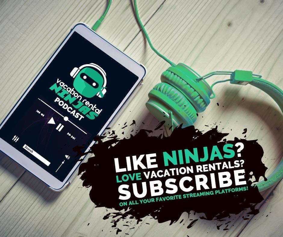 iPod style media player and a pair of green headphones attached sitting on a wood floor.