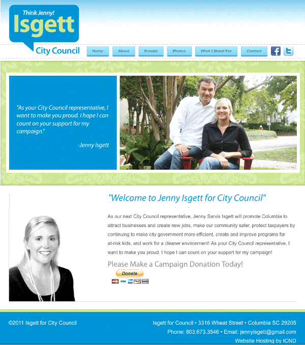 Jenny Isgett For City Council